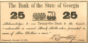Bank of the State of Georgia - SOLD